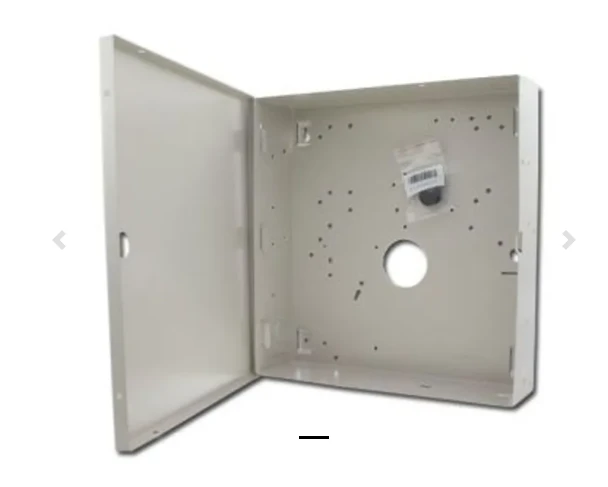 DSC PC5015 Gabinete metalico para panel Dimensiones 288mm x 298mm x 78mm / 11.3” x 11.7”